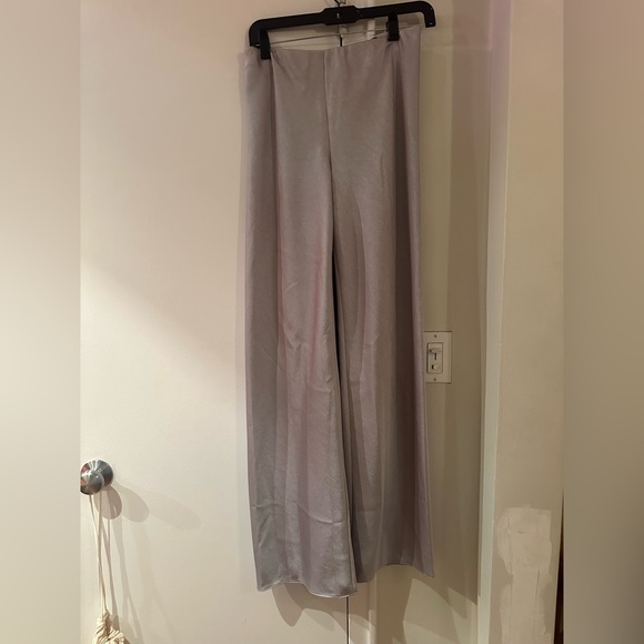 Vince Fluid Satin Bias Pant - Picture 2 of 3